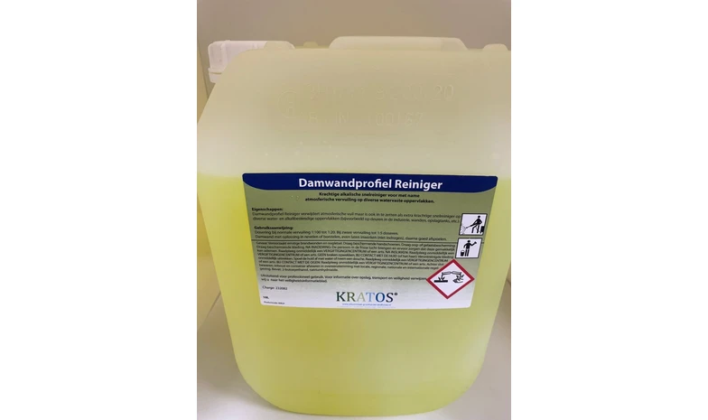 Kratos damwandprofiel reiniger 10 liter - Schoonmaak Groothandel Eindhoven