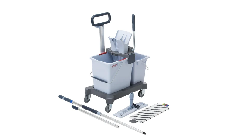 Vileda pro double emmer duwbeugel compleet - Schoonmaak Groothandel Eindhoven