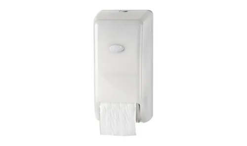 Euro Pearl white toilet doprol houder - Schoonmaak Groothandel Eindhoven